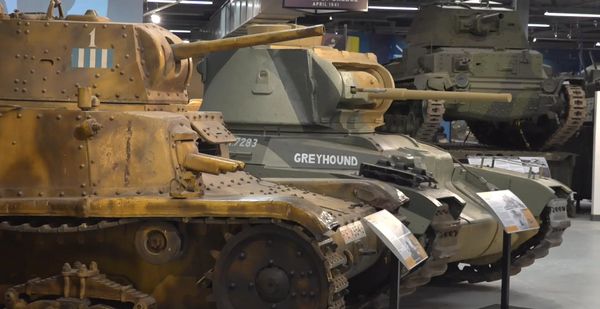 The world's largest tank museum in Bovington, Dorset